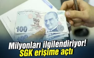 SGK, emekli maaş hesaplama tablosunu açtı