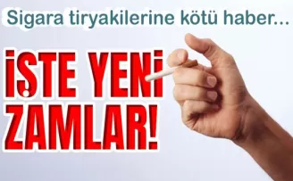 Sigaraya Yeni Zam! En Pahalı Sigara 70 TL, En Ucuz Sigara 58 TL’ye Yükseldi