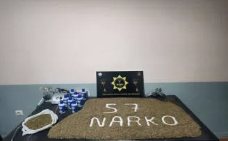 Sinop'ta 2 kilogram uyuşturucu ele geçirildi, 5 zanlı yakalandı