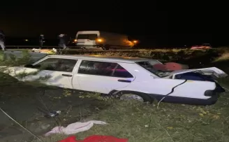 Sinop’ta otomobilin su kanalına devrildiği kazada bir kişi öldü