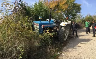 Sinop’ta traktörün altında kalan sürücü öldü