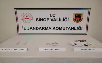 Sinop’ta uyuşturucu operasyonunda 2 kişi yakalandı