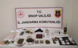 Sinop'ta uyuşturucu operasyonunda 2 kişi yakalandı