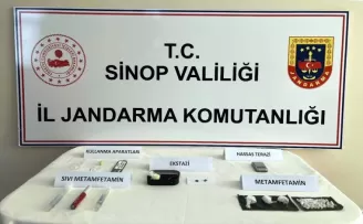 Sinop’ta uyuşturucu operasyonunda 2 kişi yakalandı