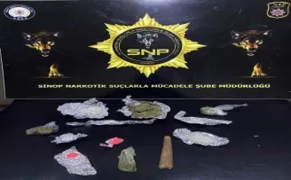 Sinop’ta uyuşturucu operasyonunda 9 şüpheli yakalandı