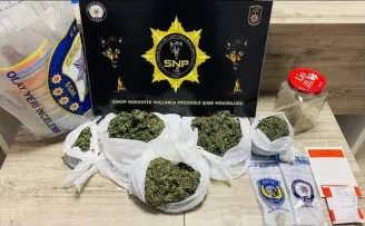 Sinop'ta uyuşturucu operasyonunda bir kişi yakalandı