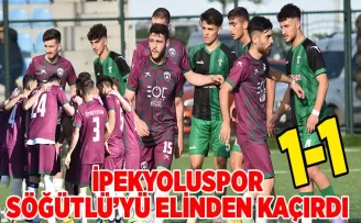 SÖĞÜTLÜ’YÜ  ELİNDEN KAÇIRDILAR