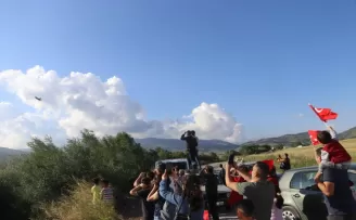 SOLOTÜRK Amasya semalarında gösteri yaptı