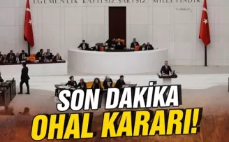 Son dakika OHAL kararı!
