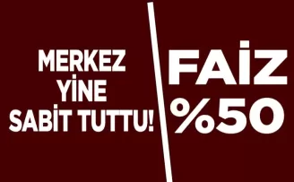 SON DAKİKA: TCMB, Ağustos 2024 politika faizini yüzde 50’de sabit bıraktı