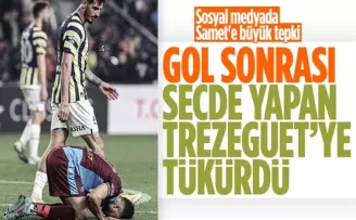 Sosyal medya karıştı: Samet Akaydın, secde yapan Trezeguet’ye tükürdü iddiası