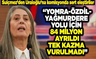 Suiçmez’den Uraloğlu’na komisyonda sert eleştiriler