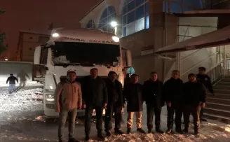 Sulusaray'da deprem bölgesi için yardım kampanyası