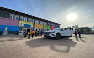 Sulusaray’da öğrenciler Togg’la buluştu