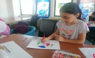 Sungurlu’da öğrenciler 15 Temmuz’u resimlerle anlattı