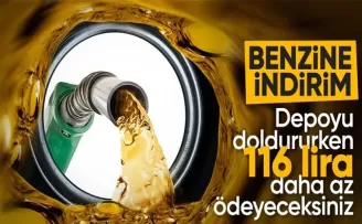 Sürücülere güzel haber! Benzine indirim geldi...