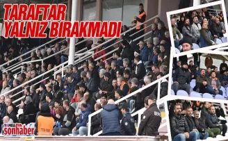 Taraftar maça ilgi gösterdi