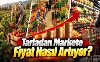 Tarladan Markete Fiyat Nasıl Artıyor?