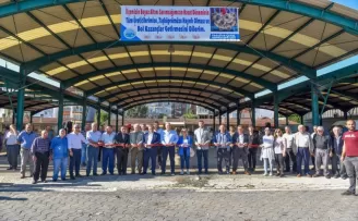 Taşköprü sarımsağı Kastamonu’da satışa sunuldu