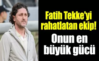 Tekke’yi rahatlatan ekip!