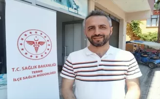 Terme İlçe Sağlık Müdürlüğü, mahallelerde sağlık taraması yapıyor