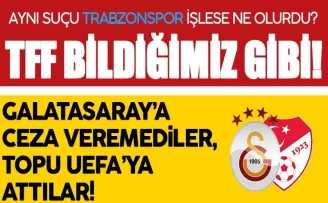 TFF bildiğimiz gibi...