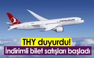 THY duyurdu! İndirimli bilet satışları başladı