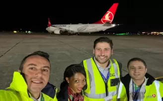 THY’nin Lusaka uçuşları yeniden başladı