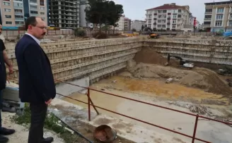 Ticaret Bakanı Mehmet Muş, Samsun’da inşaatı devam eden projeleri inceledi