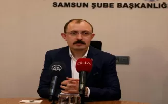 Ticaret Bakanı Muş, Hizmet-İş Sendikası Samsun Şubesini ziyaret etti: