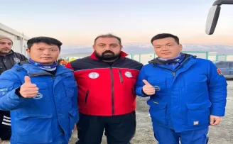 TOGÜ itfaiyecilik ekibi deprem bölgesinde