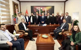 Tokat Belediye Başkanı Eroğlu, Tokat TSO'yu ziyaret etti