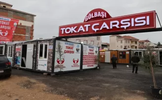 Tokat Çarşısı, Gölbaşı’nda hizmet vermeyi sürdürüyor