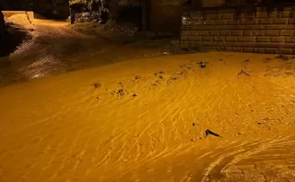 Tokat’ın Almus ilçesinde sağanak hayatı olumsuz etkiledi