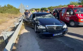 Tokat’ta römorka çarpan otomobilde 1 kadın ölü