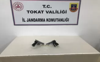 Tokat’ta silah kaçakçılığı operasyonunda bir kişi yakalandı