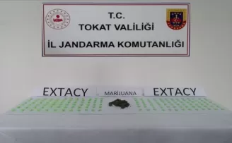 Tokat’ta uyuşturucu operasyonlarında 2 zanlı yakalandı