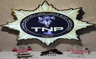 Tokat’ta uyuşturucu operasyonunda 1 kişi yakalandı