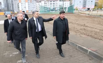 Tokat'ta yapılan çevre eğitim parkının inşası sürüyor