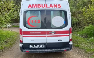 Tokat’ta yoldan çıkan otomobildeki baba ve kızı yaralandı