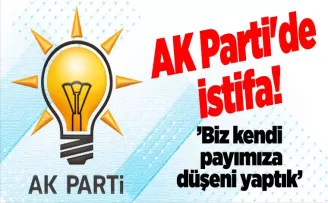 Trabzon AK Parti’de istifa!