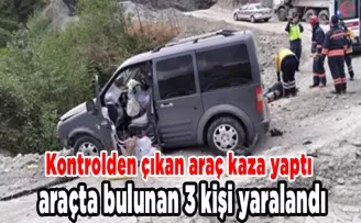 Trabzon Araklı’da trafik kazası