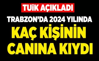 Trabzon’da 2024 yılında kaç kişi yaşamına son verdi! Tablo endişe verici...
