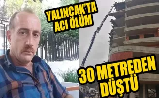 Trabzon’da acı ölüm! 30 metreden düştü