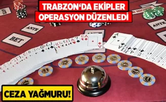 Trabzon’da ekipler operasyon düzenledi!