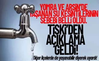 Trabzon'da hızla eriyen kar, sağlıklı içme suyu teminini zorlaştırdı!