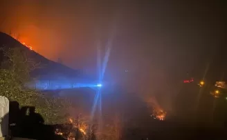 Trabzon’da iki ilçede örtü yangınları