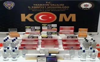 Trabzon'da kaçakçılık operasyonlarında 3 kişi gözaltına alındı