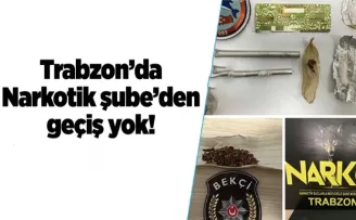 Trabzon’da operasyon! Çok sayıda madde ele geçirildi…