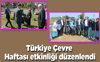 Trabzon’da Türkiye Çevre Haftası etkinliği düzenlendi